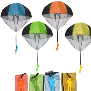 Fallschirm Spielzeug Kinder, Fallschirmspringer Hand werfen Fallschirm