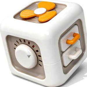 Montessori Spielzeug ab 1 Jahr Motorikwürfel Lernspielzeug 6-seitiger Aktivitätswürfel